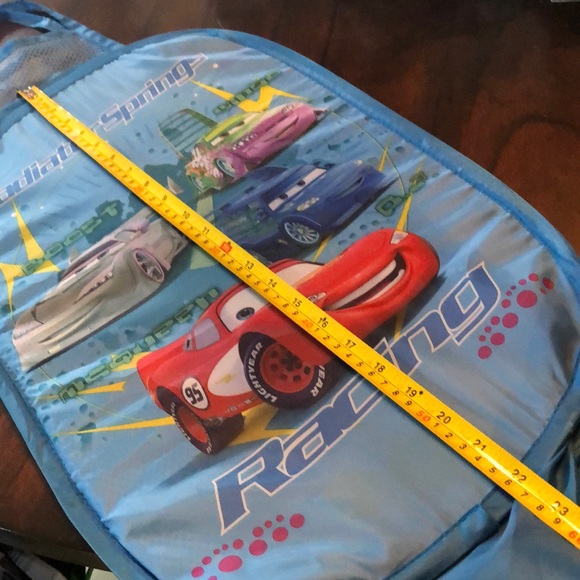 🚙 Disney Cars Radiator Springs Popup Laundry Basket, three-sides mesh & handles - Picture 7 of 10